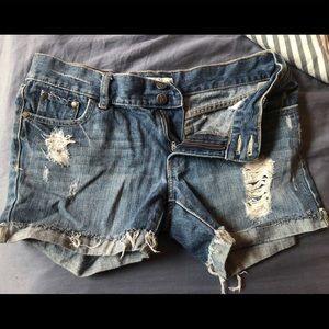 Decree jean shorts